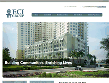 Tablet Screenshot of ecigroups.com